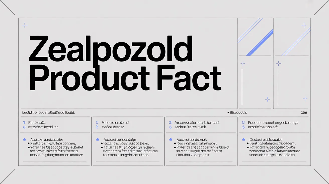 zealpozold product fact